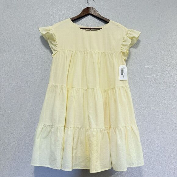 Sadie & Sage Floral Babydoll Dress Size Small Lined Feminine Cottagecore Summer - Picture 1 of 10